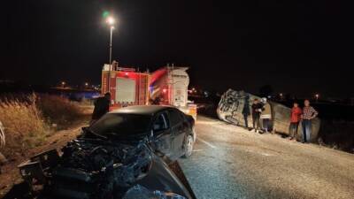 Hatay’ın Reyhanlı ilçesinde meydana gelen trafik kazasında 3 kişi yaralandı.