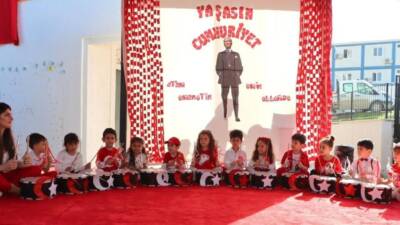 Ecemsu Anaokulu’nda Cumhuriyet’in 102. yılı coşku ve gururla kutlandı. Cumhuriyetimizin