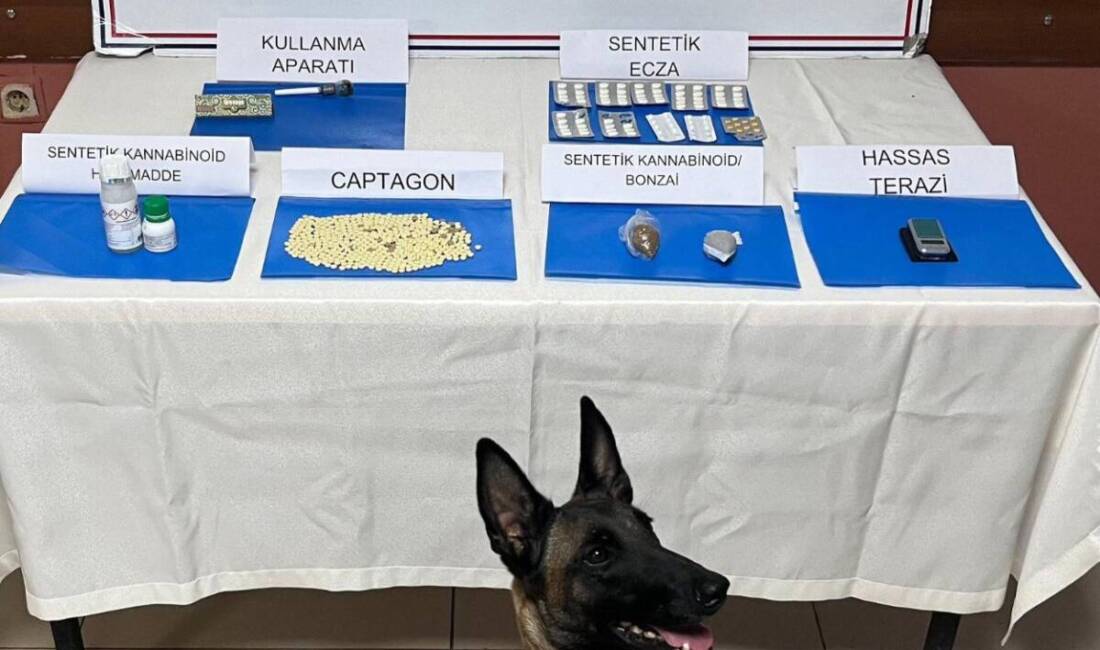 İskenderun İlçe Jandarma Komutanlığı, uyuşturucu ticareti yaptığı belirlenen H.Y. ve