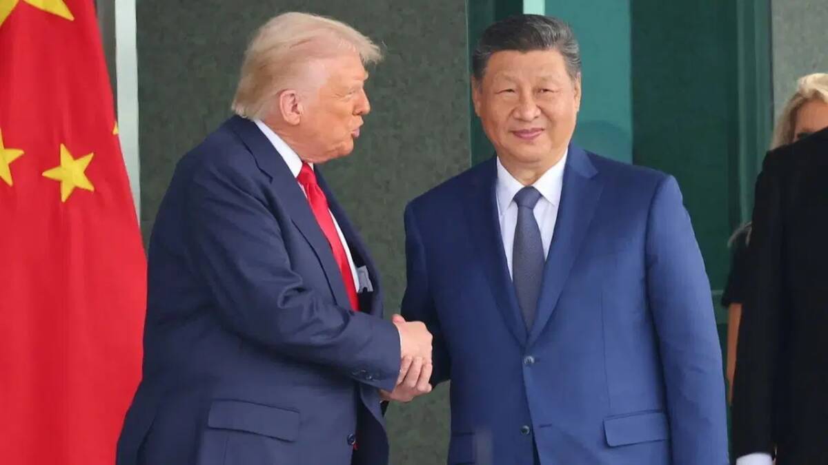 ABD Başkanı Donald Trump ile Çin Devlet Başkanı Şi Cinping,