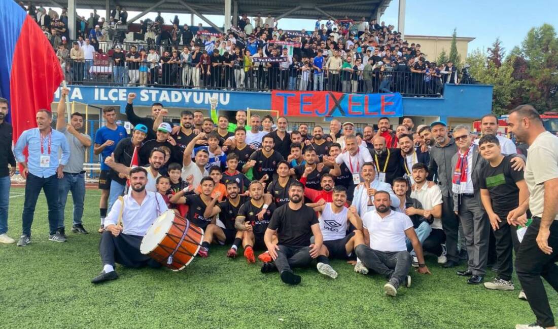 Bölgesel Amatör Lig ekibi Kahtaspor, Ziraat Türkiye Kupası’nda büyük bir