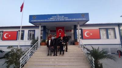Hatay Emniyet Müdürlüğü ekipleri, Göçmen Kaçakçılığıyla Mücadele kapsamında yürüttükleri çalışmalarda