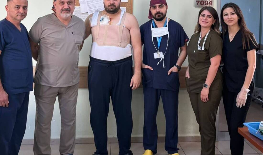 İskenderun Devlet Hastanesi’nde, 36 yaşındaki Suriye uyruklu Muhammet Al Sarmani