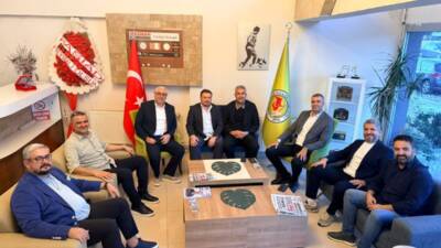 Hataylı iş insanları, yeniden Hatay Gazeteciler Cemiyeti (HGC) Başkanlığına seçilen