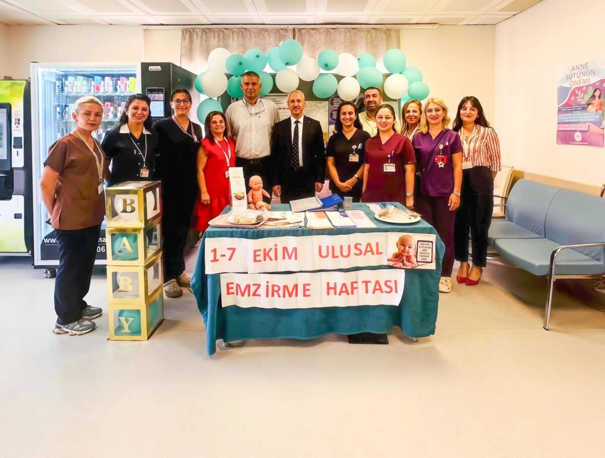 Hatay Mustafa Kemal Üniversitesi (MKÜ) Hastanesi, 1–7 Ekim Emzirme Haftası