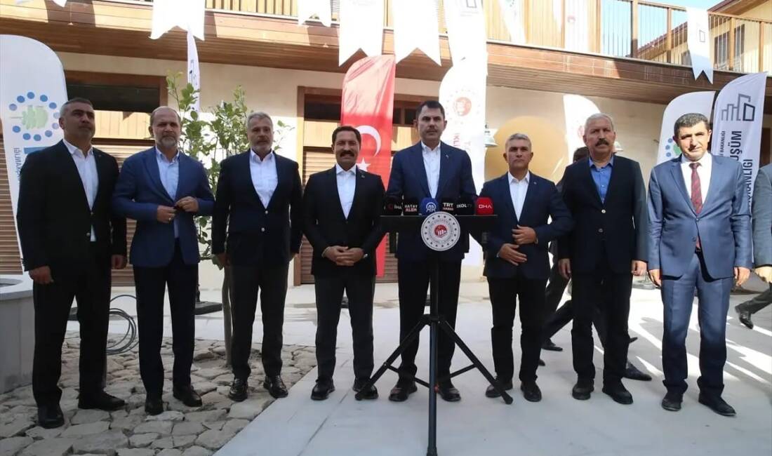 Çevre, Şehircilik ve İklim Değişikliği Bakanı Murat Kurum, “Söz verdiğimiz