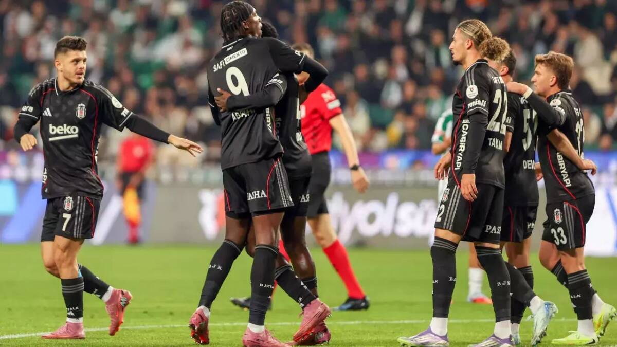 Trendyol Süper Lig’in 3. hafta erteleme maçında Beşiktaş, deplasmanda karşılaştığı