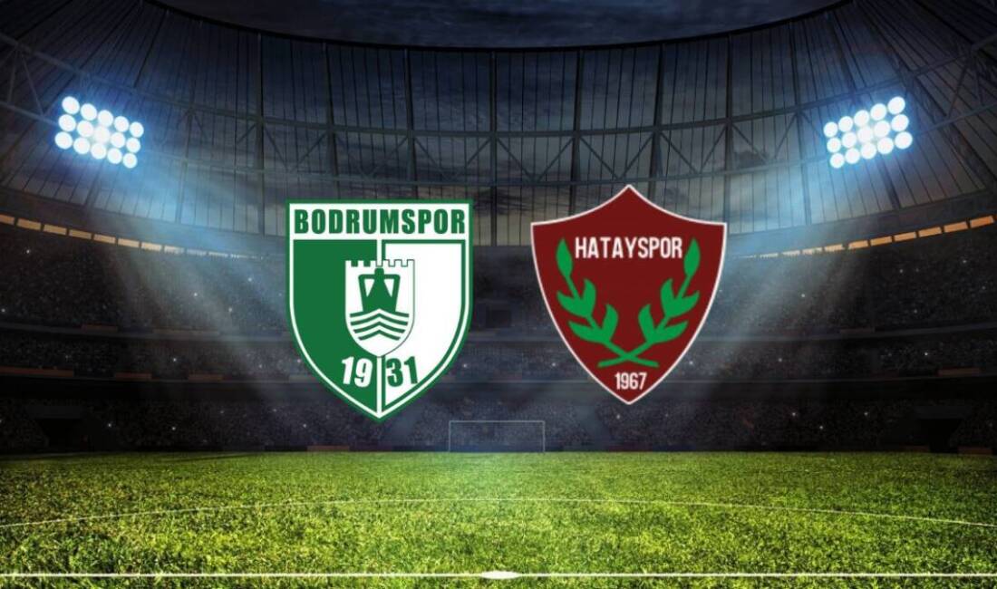 Trendyol 1. Lig’in lideri Bodrumspor, sahasında konuk ettiği Hatayspor karşısında