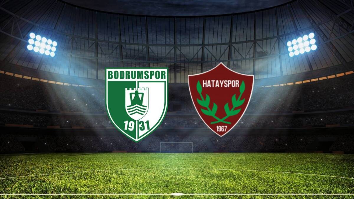 Trendyol 1. Lig’in lideri Bodrumspor, sahasında konuk ettiği Hatayspor karşısında