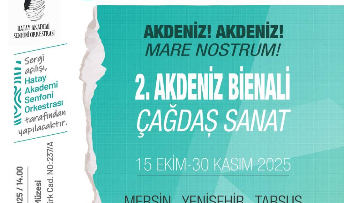 Bu yıl ikincisi düzenlenen Akdeniz Bienali, “Akdeniz! Akdeniz! Mare Nostrum!”