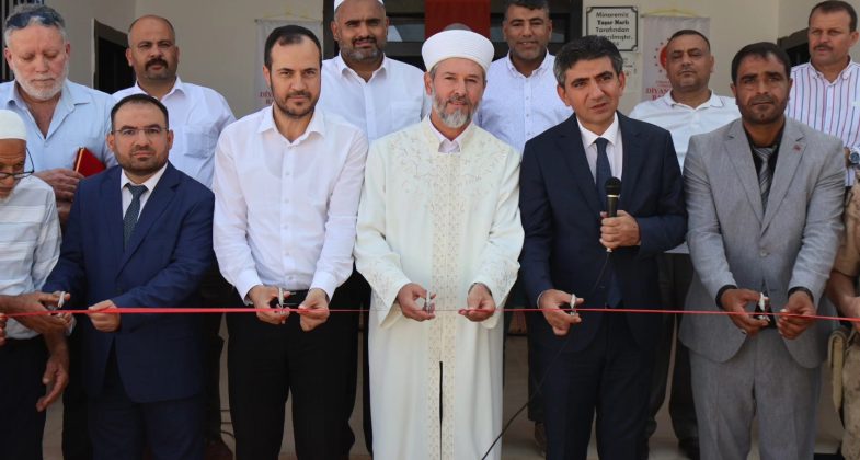 Hatay’ın Reyhanlı ilçesine bağlı Karabatak Mahallesi’nde yapımı tamamlanan Karabatak Mahallesi