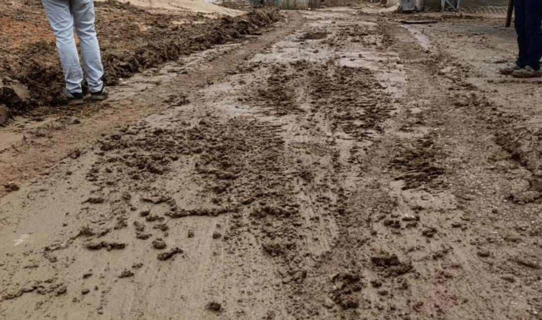 Hatay’ın Altınözü ilçesinde Hatay Büyükşehir Belediyesi Su ve Kanalizasyon İdaresi