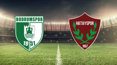 Hatayspor-Bodrumspor maçının ilk 30 dakikası ev sahibi ekibin üstünlüğüyle geçti.