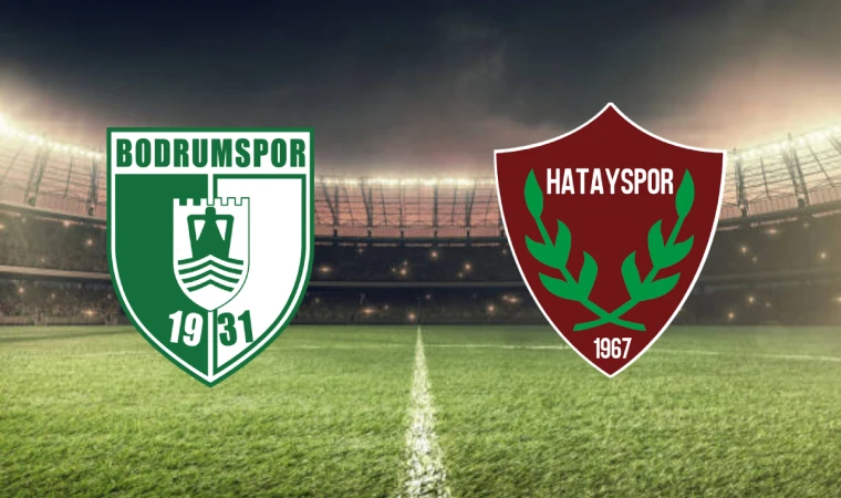 Hatayspor-Bodrumspor maçının ilk 30 dakikası ev sahibi ekibin üstünlüğüyle geçti.