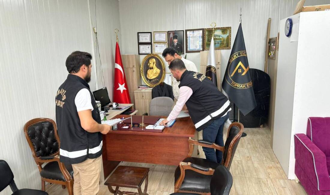 Hatay Emniyet Müdürlüğü ekipleri, İskenderun ilçesinde 1 Ekim 2025 tarihinde