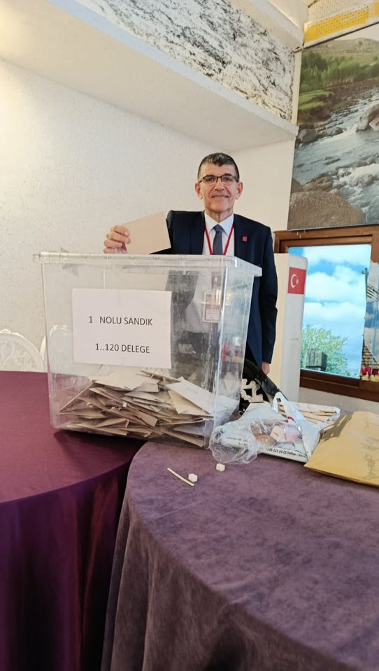 Cumhuriyet Halk Partisi (CHP) Hatay İl Kongresi’nde il başkanlığına aday