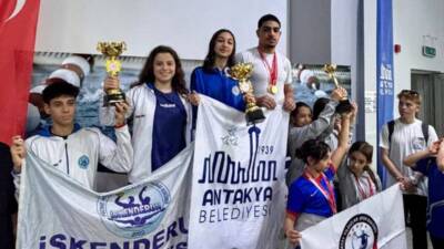 Antakya Belediyesi yüzme takımı, 1. Kamil Köseoğlu Yüzme Turnuvası’nda tarihi