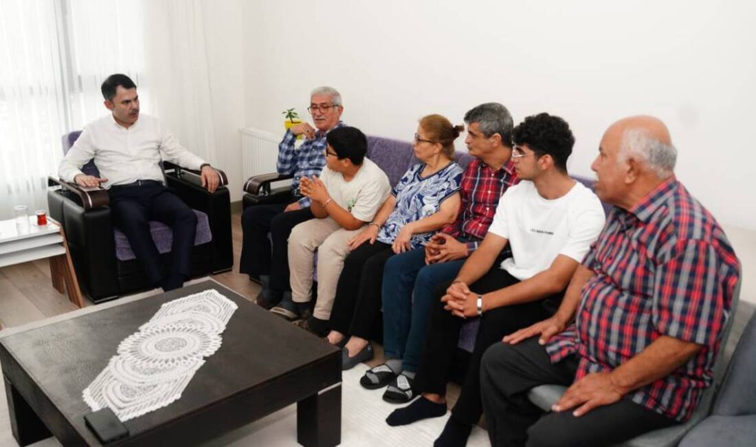 Çevre, Şehircilik ve İklim Değişikliği Bakanı Murat Kurum, Hatay ziyareti