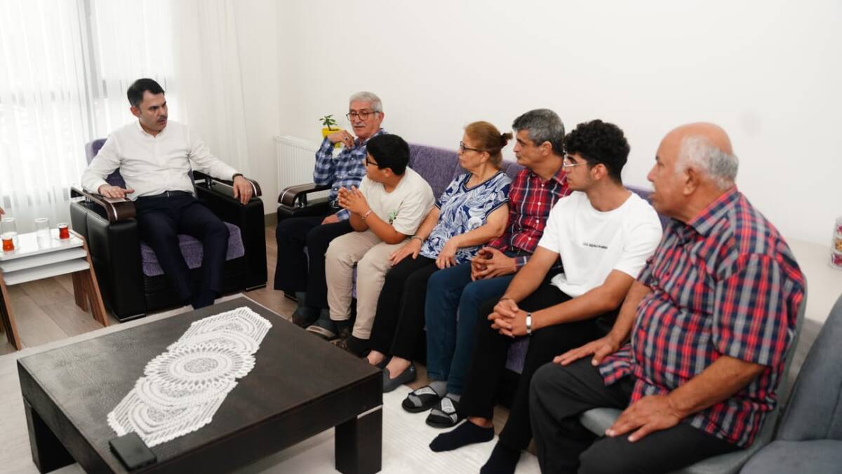 Çevre, Şehircilik ve İklim Değişikliği Bakanı Murat Kurum, Hatay ziyareti