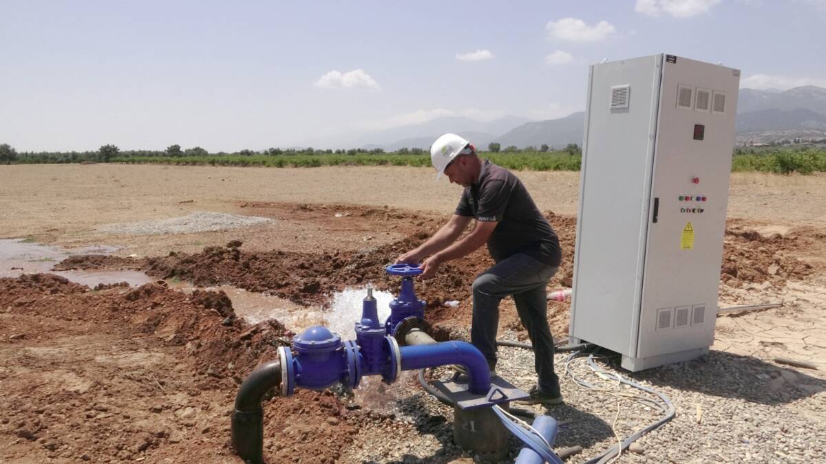 Hatay Büyükşehir Belediyesi (HBB), içme suyu altyapısını güçlendirmek ve su