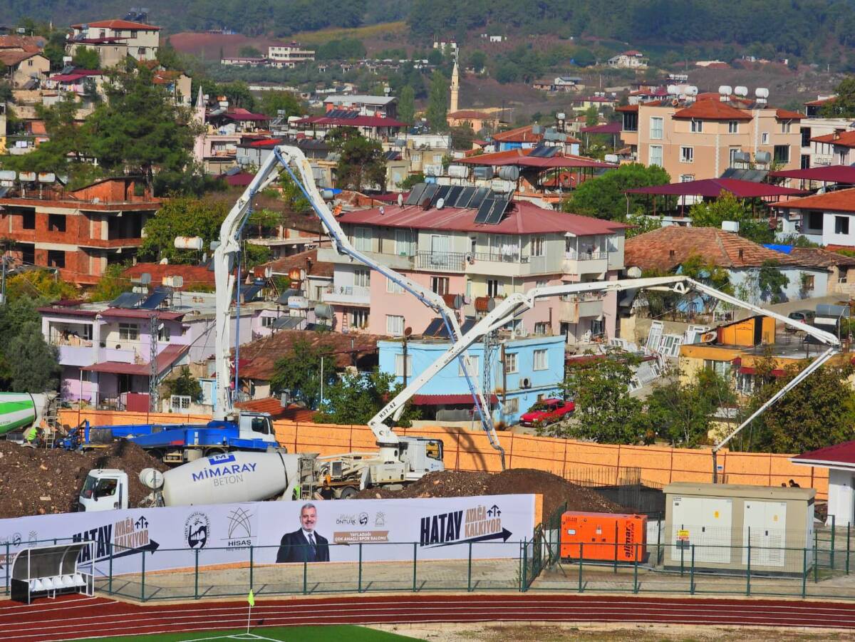 Hatay Büyükşehir Belediyesi (HBB), “Hatay Ayağa Kalkıyor” sloganıyla vizyon projelerini