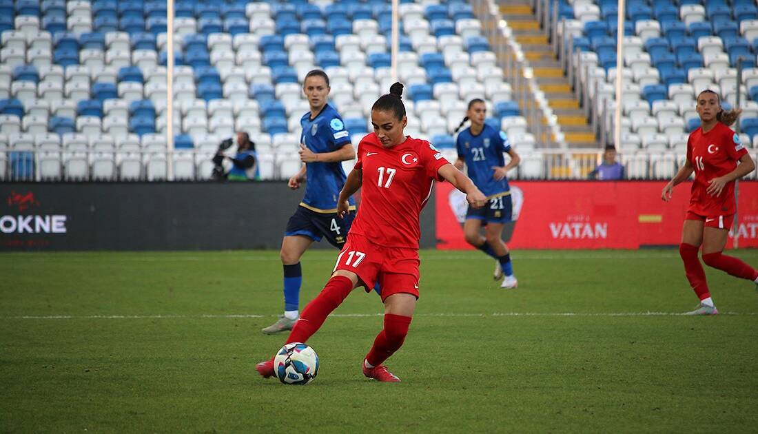 A Milli Kadın Futbol Takımı’nın Kosova ile 28 Ekim Salı