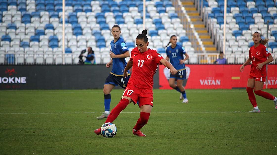 A Milli Kadın Futbol Takımı’nın Kosova ile 28 Ekim Salı