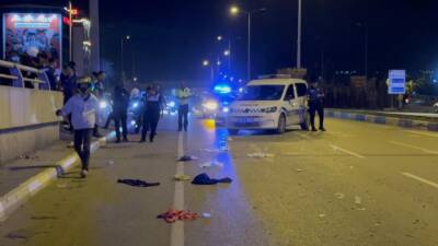 Hatay’ın İskenderun ilçesinde alışveriş yaptıktan sonra evine gitmek üzere yolun