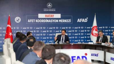 Hatay Valiliği tarafından yapılan açıklamaya göre, Vali Mustafa Masatlı başkanlığında