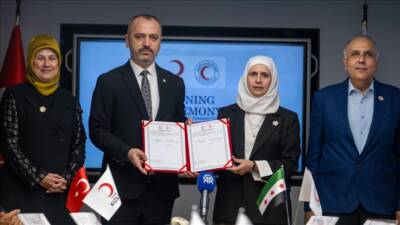 Türk Kızılay ile Suriye Arap Kızılayı, Halep ve Şam’da insani