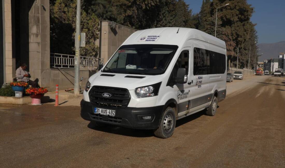 Hatay Büyükşehir Belediyesi (HBB), vatandaşların asri mezarlıklara kolay ulaşımını sağlamak