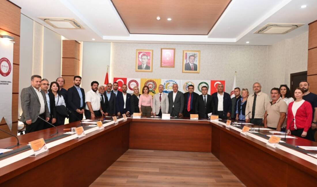 Hatay Mustafa Kemal Üniversitesi Rektörlük Senato Salonu’nda, Yükseköğretim Kurulu (YÖK)