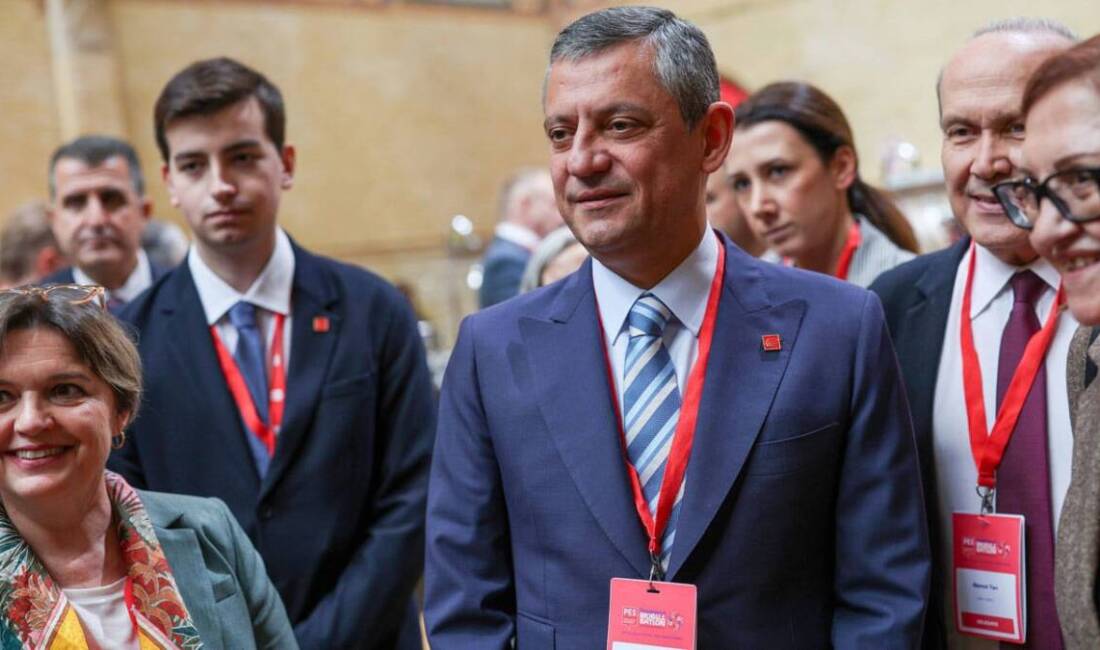 CHP Genel Başkanı Özgür Özel, Hollanda’nın başkenti Amsterdam’da düzenlenen Avrupa