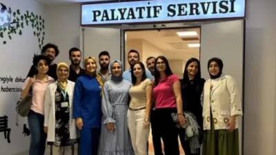 Hatay’ın Dörtyol ilçesinde hizmet veren Devlet Hastanesi Palyatif Servisi, hem