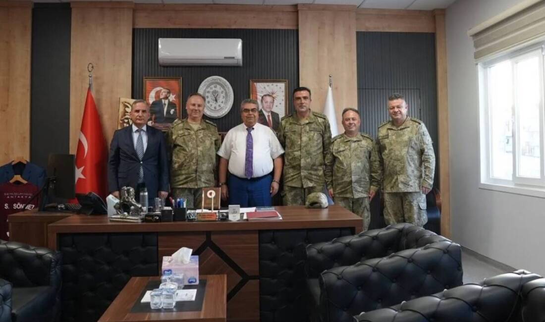 Milli Savunma Bakanlığı’na bağlı sağlık heyeti, Hatay’da Suriye sınırındaki askeri