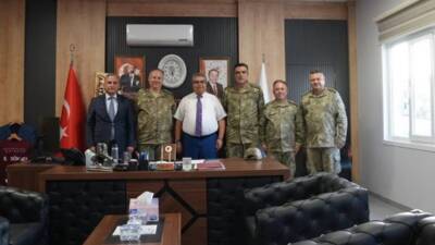 Milli Savunma Bakanlığı’na bağlı sağlık heyeti, Hatay’da Suriye sınırındaki askeri