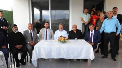 Hatay Büyükşehir Belediye Başkanı Mehmet Öntürk, Büyükşehir Meclis toplantısı için