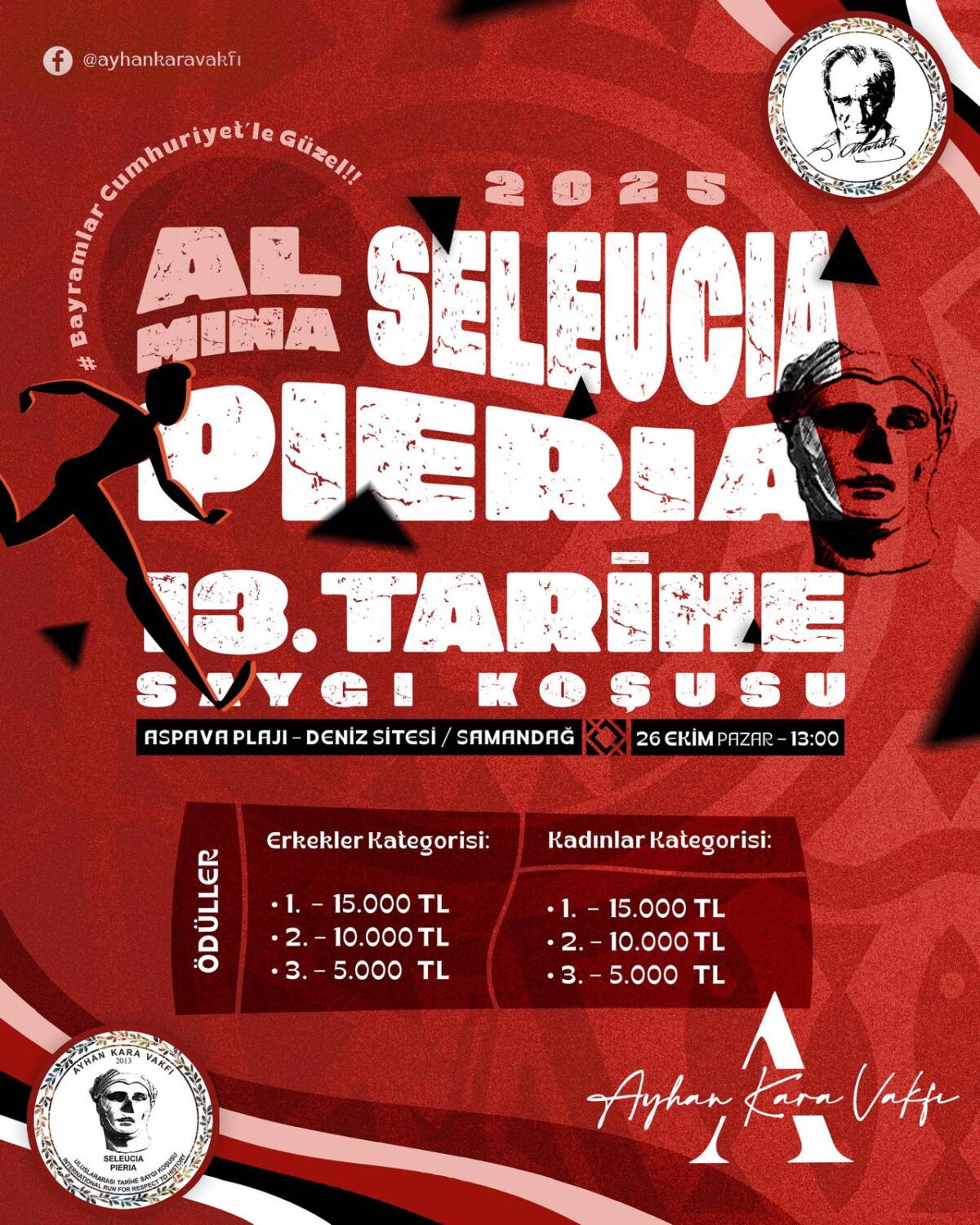 Ayhan Kara Vakfı, Cumhuriyet Bayramı kutlamaları kapsamında geleneksel hale gelen