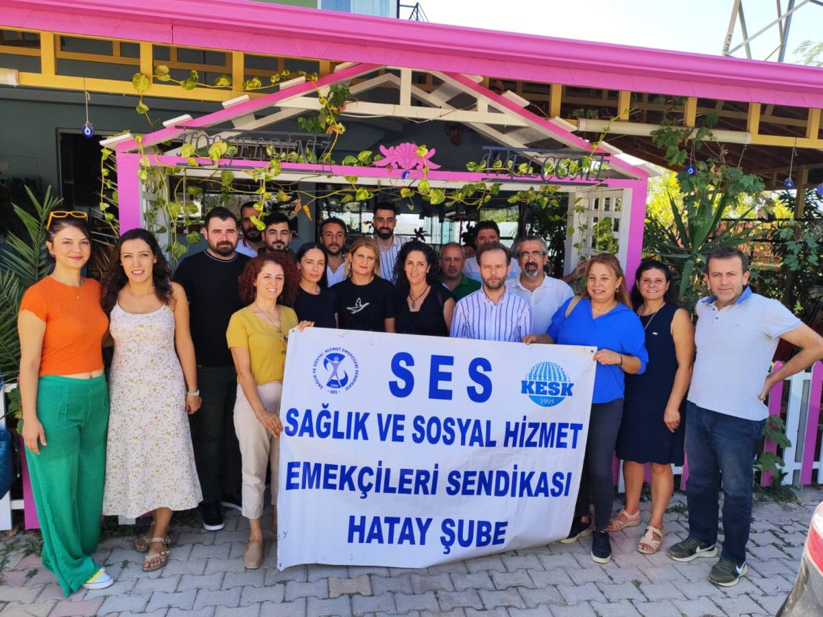 SES Hatay Şube Eş Başkanı Nilgün Aşkar, Sağlık Bakanlığı ile