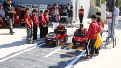 Hatay Büyükşehir Belediyesi (HBB), çocuklara trafik bilincini erken yaşta kazandırmayı