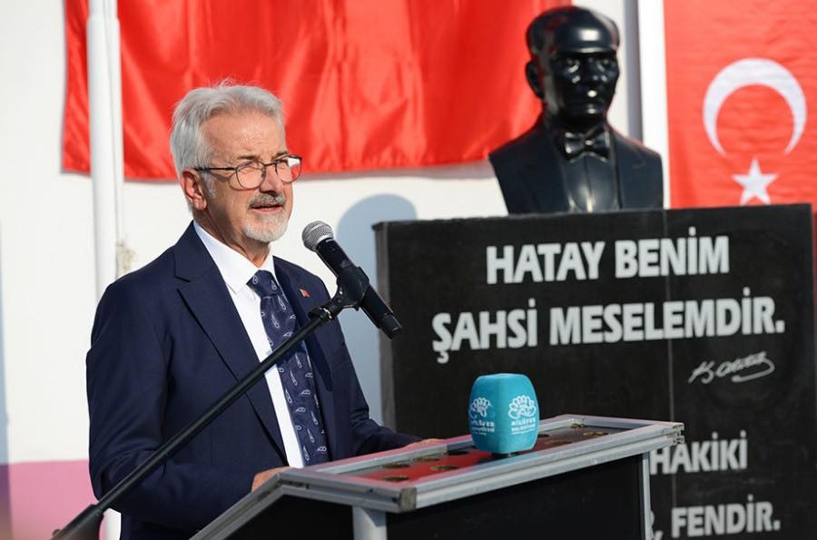 Samandağ CHP, tutuklu eski Nilüfer Belediye Başkanı Turgay Erdem’in cezaevinde