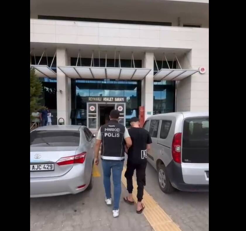 Hatay Emniyet Müdürlüğü ekipleri, Reyhanlı ilçesinde uyuşturucu madde ticareti yaptığı