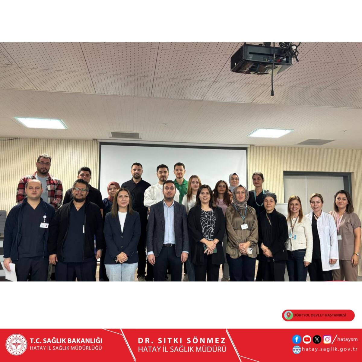 Dörtyol Devlet Hastanesi, yoğun bakım hemşirelerinin bilgi ve becerilerini artırmayı