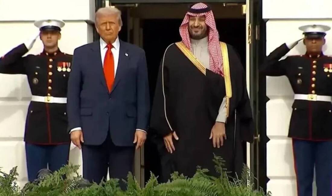 ABD Başkanı Donald Trump ile Suudi Arabistan Veliaht Prensi Muhammed