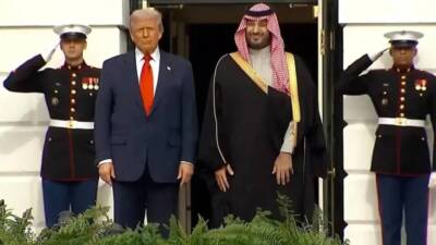 ABD Başkanı Donald Trump ile Suudi Arabistan Veliaht Prensi Muhammed