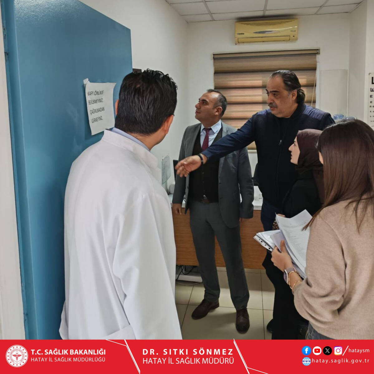Hatay İl Sağlık Müdürlüğü Sağlık Hizmetleri Başkanlığı Denetim ve İzleme