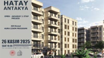 Antakya’da deprem sonrası inşa edilen kalıcı konutlarda hak sahipliği sürecinde