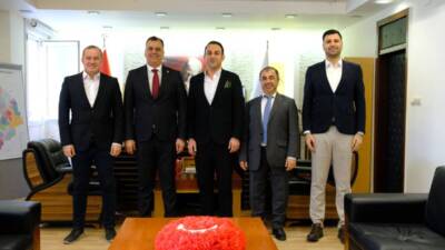 Hatay Barosu Başkanı Av. Hatay Tut, Defne Belediye Başkanı Halil