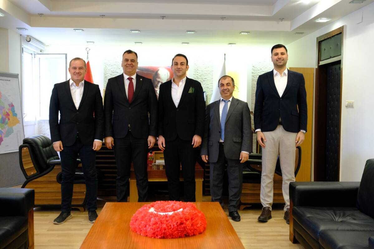 Hatay Barosu Başkanı Av. Hatay Tut, Defne Belediye Başkanı Halil