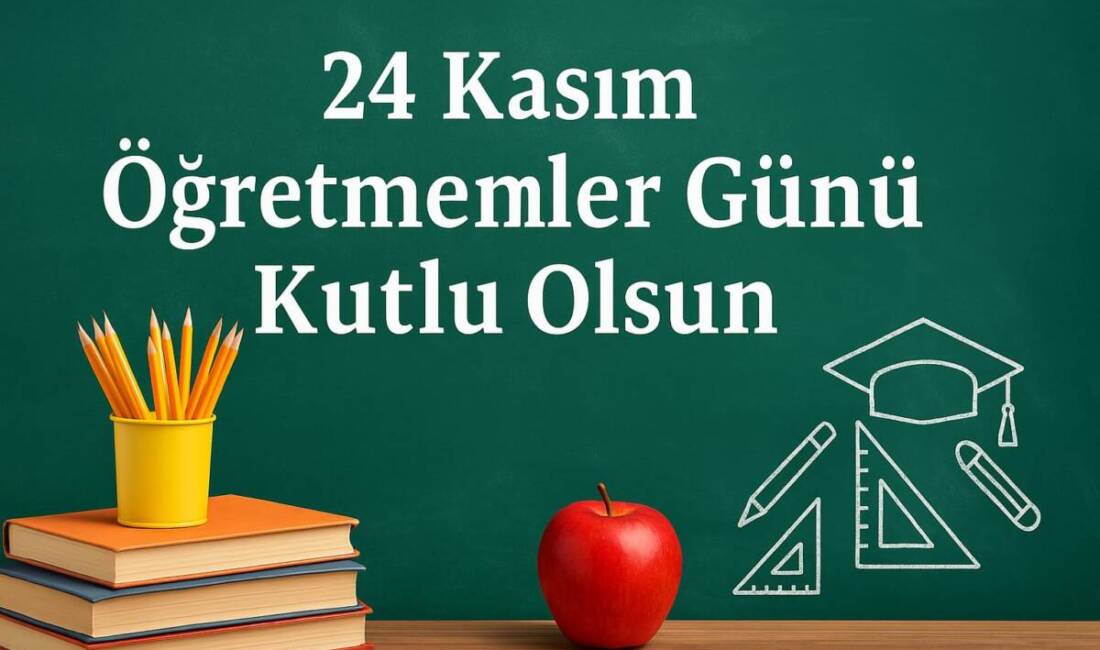 24 Kasım Öğretmenler Günü dolayısıyla vatandaşlar, öğretmenlerine duydukları sevgi ve